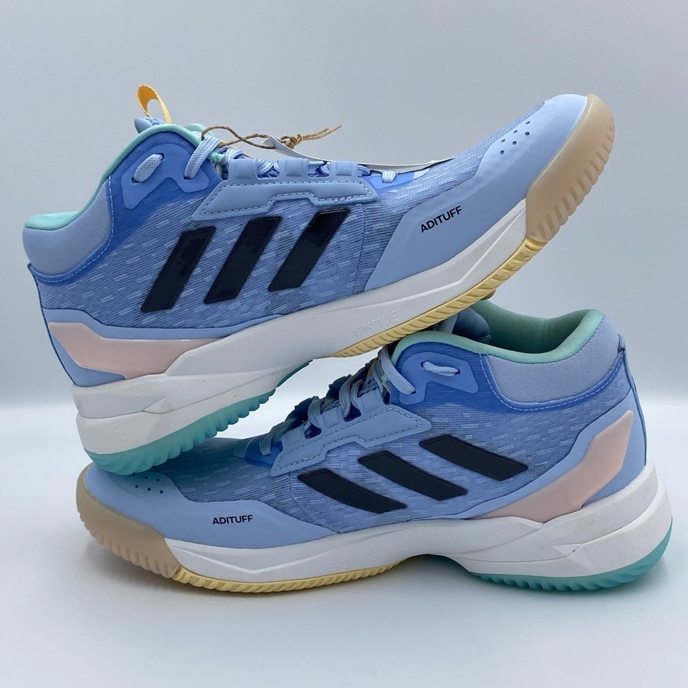 adidas Crazyflight 6 Mid WIndoor Volleyball Shoes Blue Women's 7.5 NWT HP7032 - Picture 6 of 8